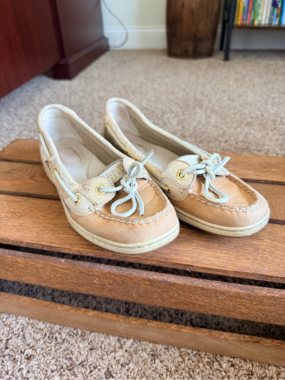 Sperry Angelfish Women’s Leather Boat Loafers